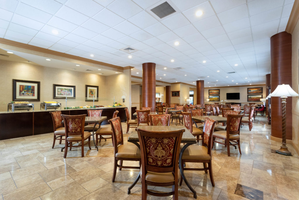 Breakfast Area at Hawthorn Suites By Wyndham West Palm Beach