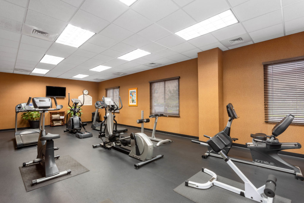 Fitness Center at Hawthorn Suites By Wyndham West Palm Beach
